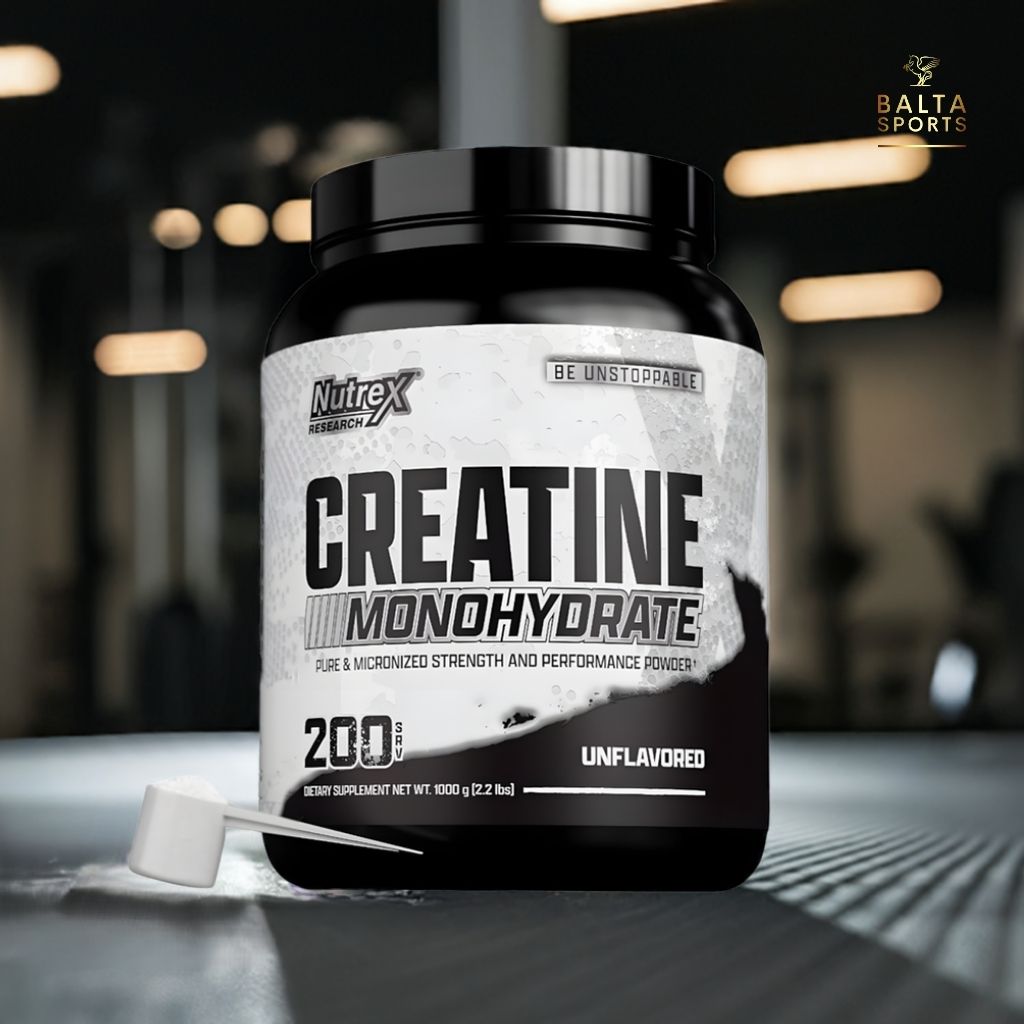 Creatina Nutrex Monohidratada Pura 200 Servicios 1000g Sin Sabor.