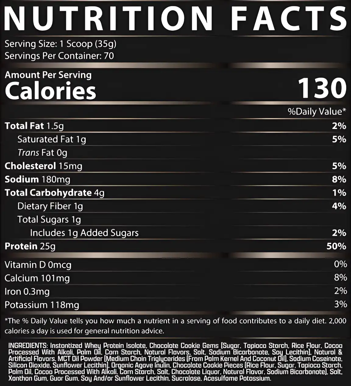 Proteína Nutrex IsoFit Isolatada Premium 5.4 lbs Sabor Cookies and Cream.