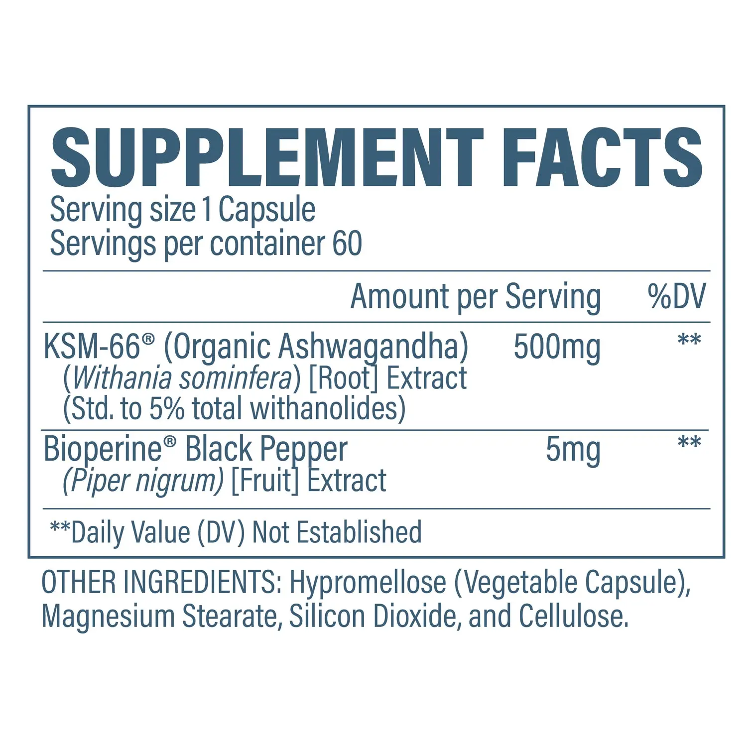 Multivitamínico Revive Ashwagandha Manejo de Estrés con 60 Cápsulas.