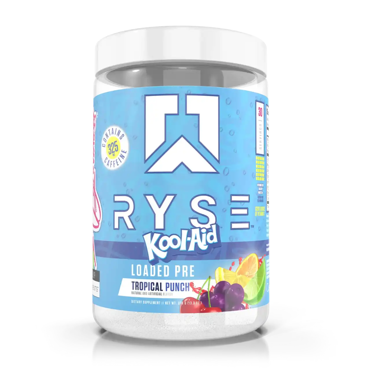 Pre Entreno Ryse Kool Aid 30 Servicios 420g Sabor Tropical Punch.