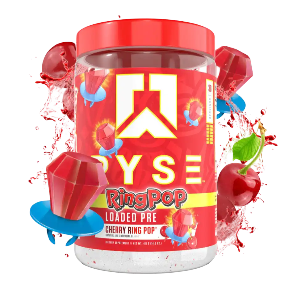 Pre Entreno Ryse Ring Pop 30 Servicios 420g Sabor Cherry Ring Pop.