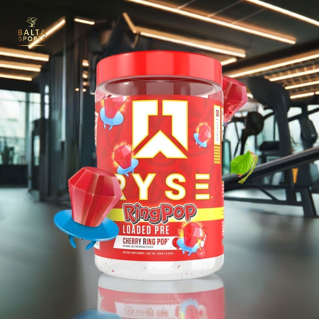 Pre Entreno Ryse Ring Pop 30 Servicios 420g Sabor Cherry Ring Pop.