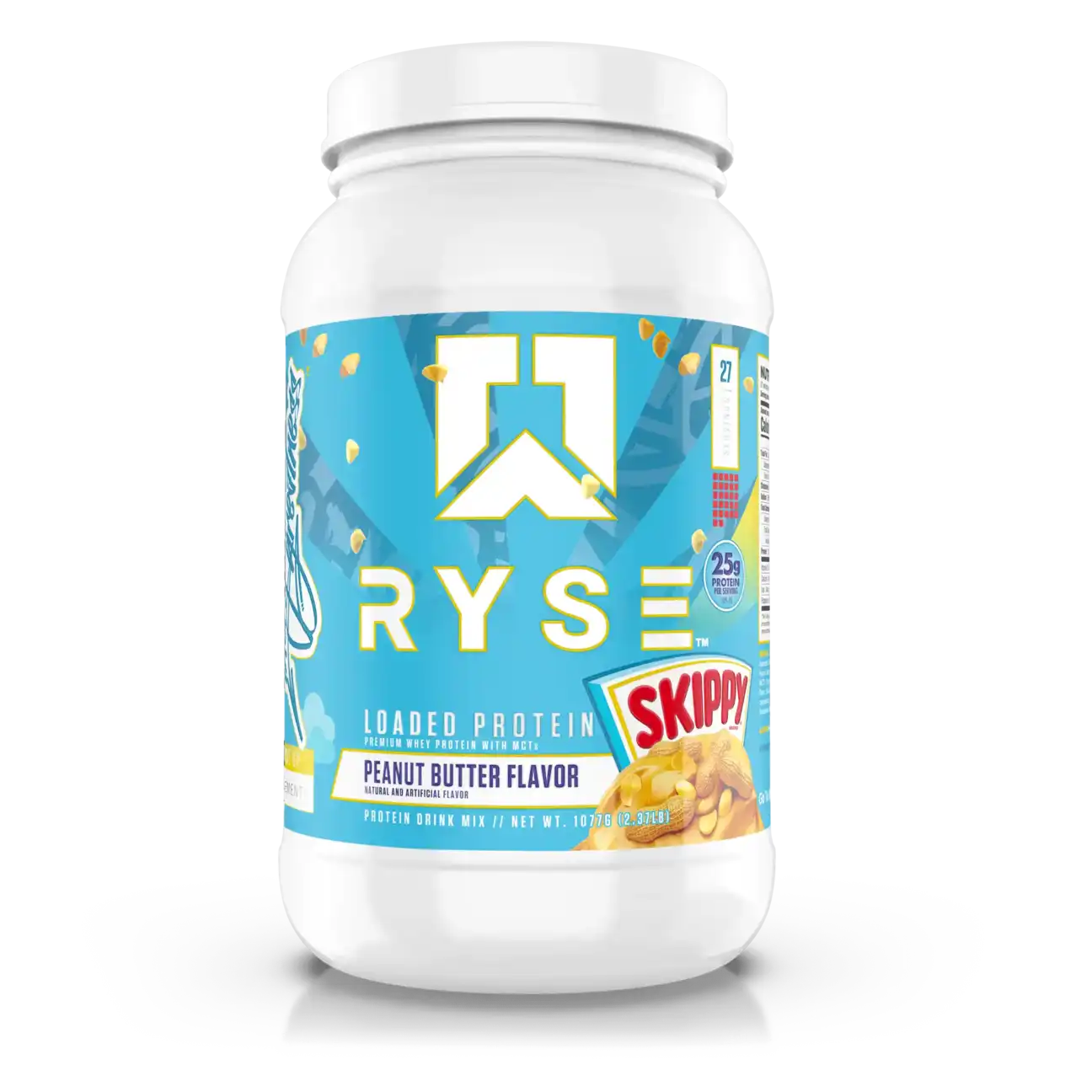 Proteína Ryse Whey Premium con MCT's 2.37 lbs Sabor Skippy® Peanut Butter.