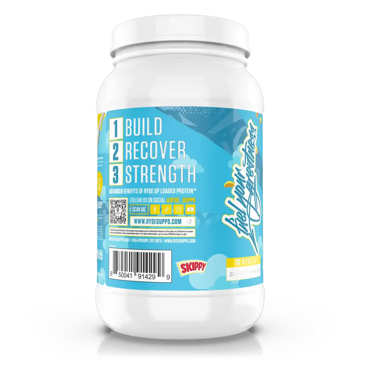 Proteína Ryse Whey Premium con MCT's 2.37 lbs Sabor Skippy® Peanut Butter.