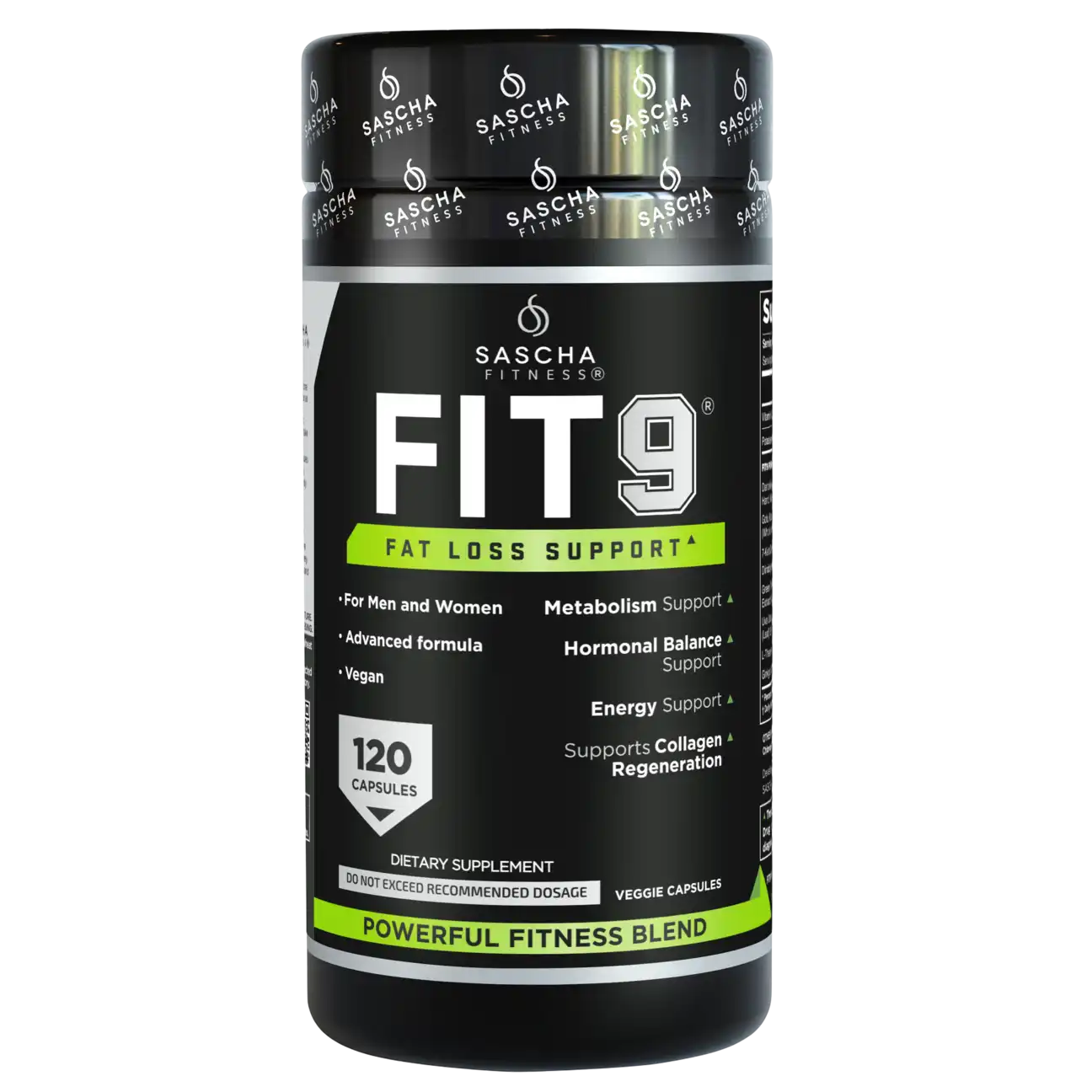 Multivitamínico Sascha Fitness Fit 9 con 120 Cápsulas.