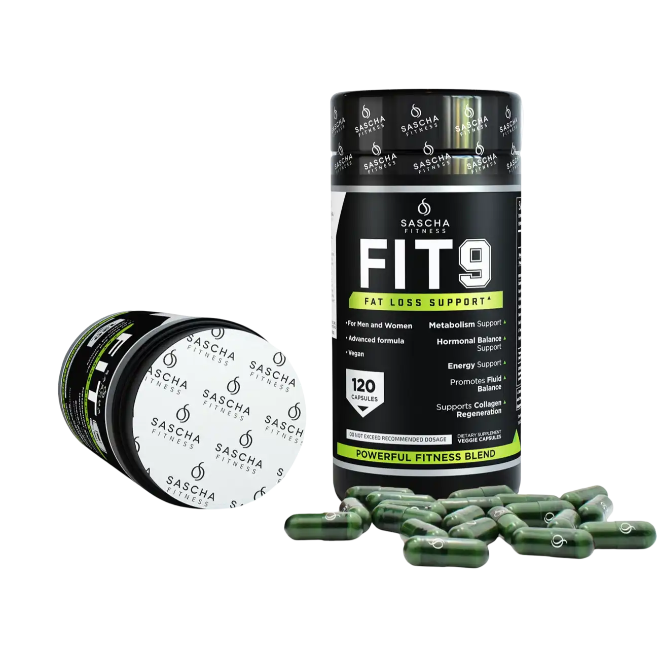 Multivitamínico Sascha Fitness Fit 9 con 120 Cápsulas.